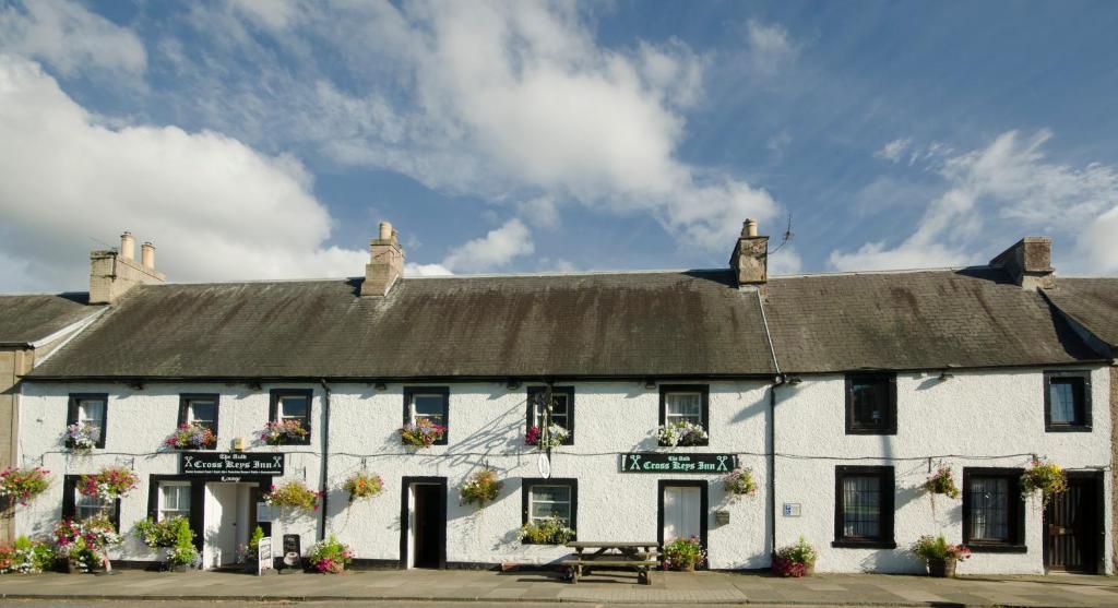 Auld Cross Keys Inn Jedburgh Rom bilde