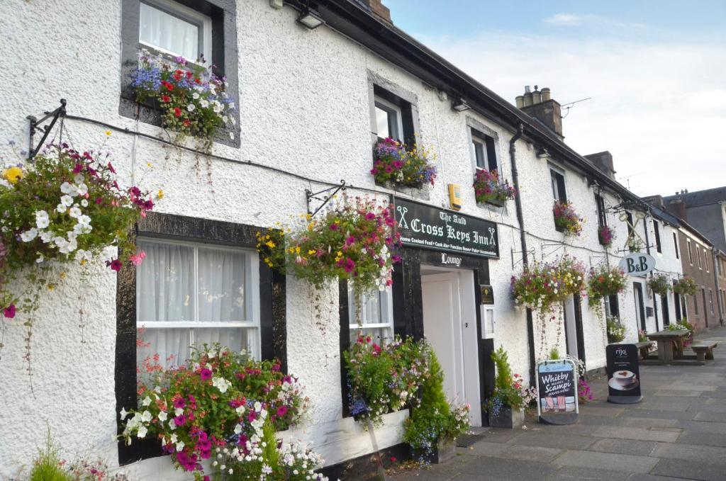 Auld Cross Keys Inn Jedburgh Rom bilde